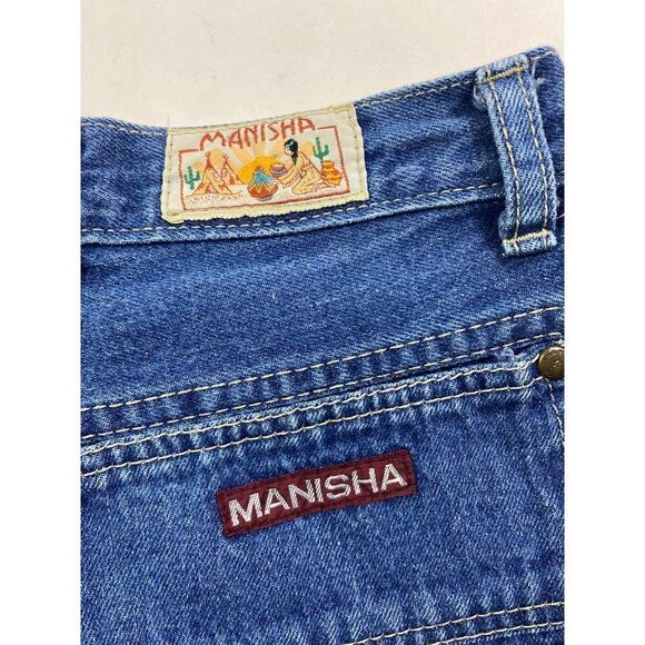 Manisha Pleated MOM jeans High waisted Vintage Size 11 (26x30) - Picture 12 of 15